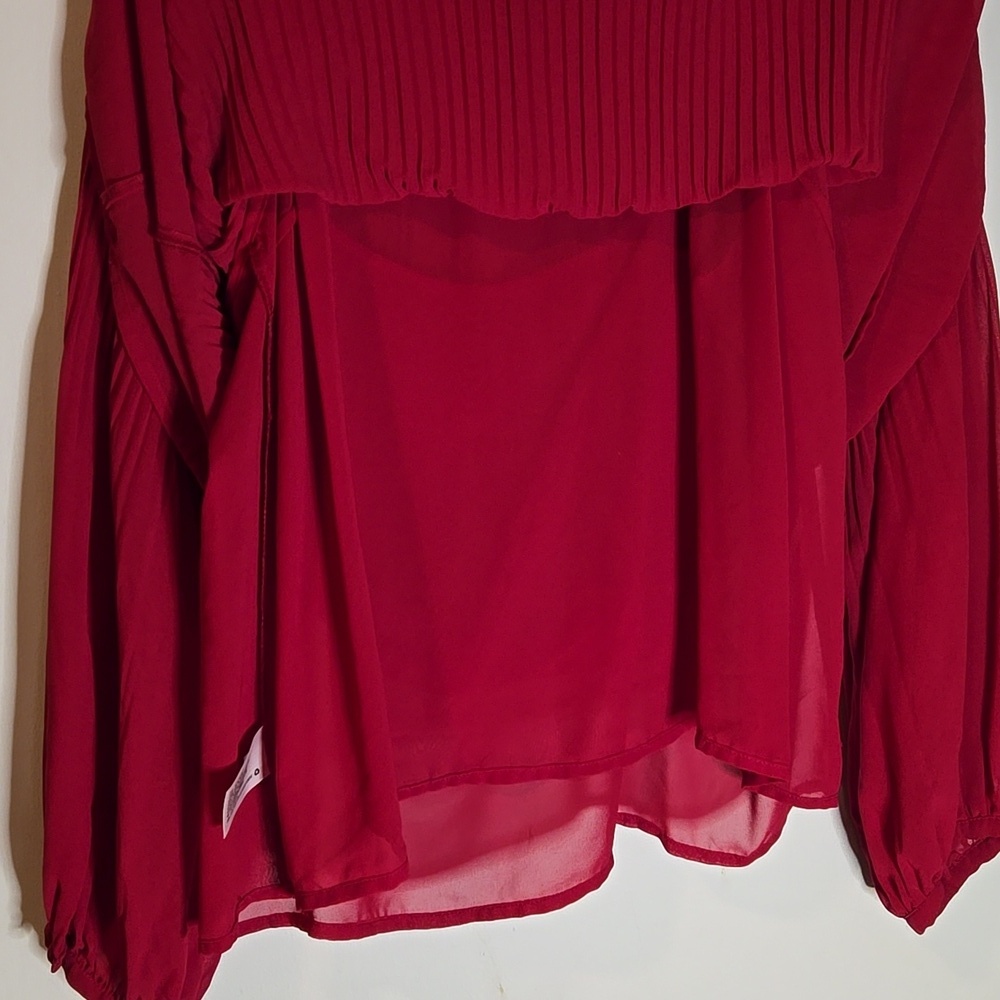 a new day Red Blouse - Picture 4 of 5